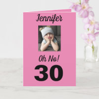Nej! 30års födelsedag Funny Grumpy Girl Celebrate