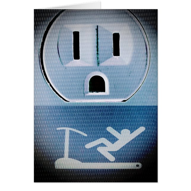 Nej av Shirley Taylor Hälsningskort (Framsidan)