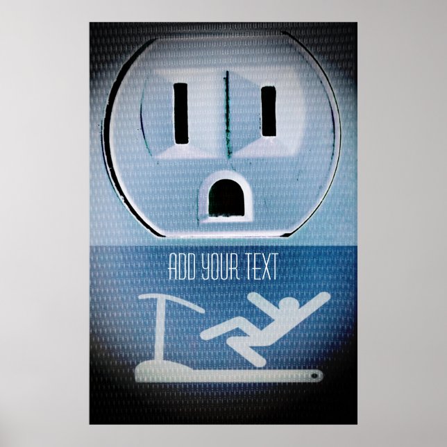 Nej av Shirley Taylor Poster (Framsidan)