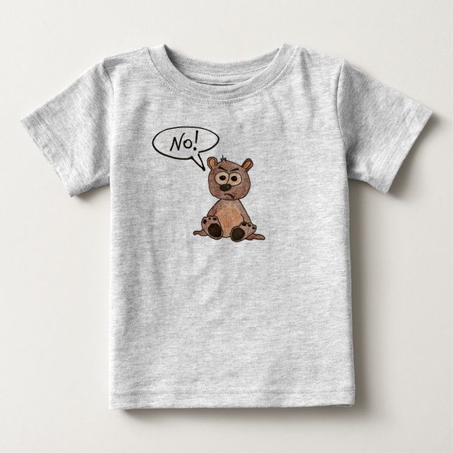Nej! Björn T-shirt (Framsida)
