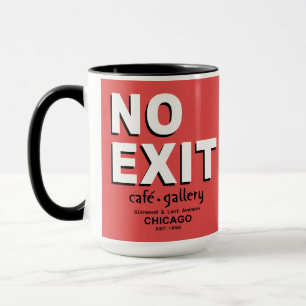 Nej, Café, Gallery, Chicago. 1958 Mugg