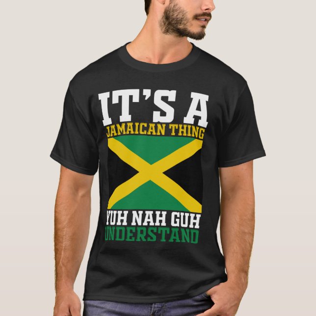 Nej, det är en Jamaican Sak T Shirt (Framsida)