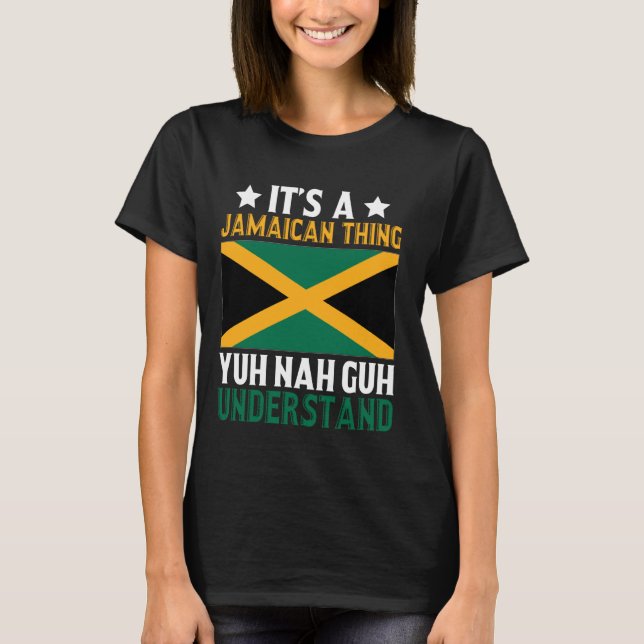 Nej, det är en Jamaican Sak T Shirt (Framsida)