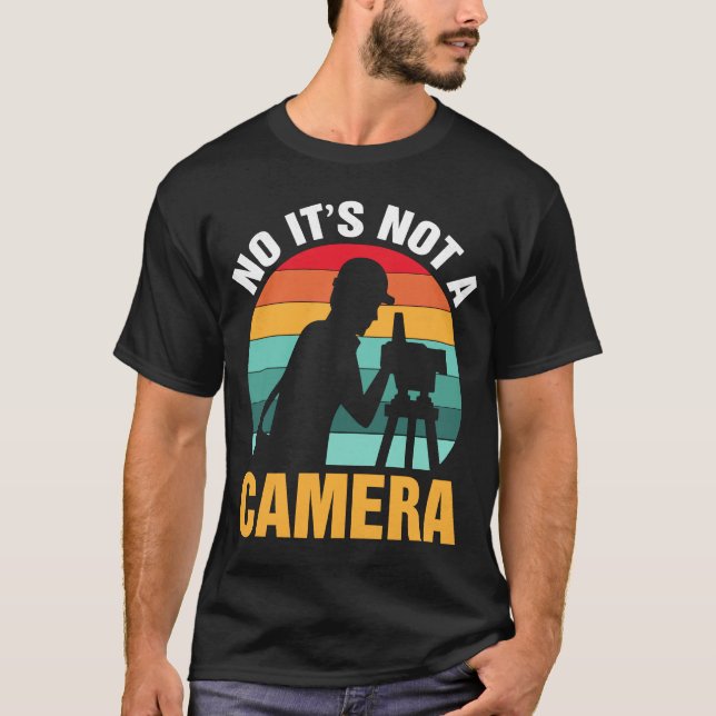 Nej, det är inte en kamerasökare t shirt (Framsida)