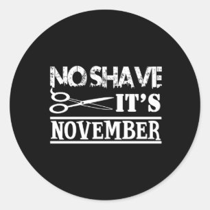 Nej, det är november runt klistermärke