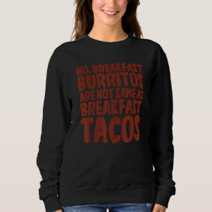 Nej  Frukostburritos Är Inte Samma Som Frukost T Shirt