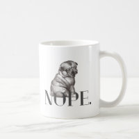 Nej. Funny Fransk Bulldog Hund älskare