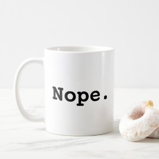 Nej. Funny Procrastinator Kaffemugg