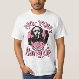 Nej, håll upp Shirt, Ghostface Valentine Shirt T Shirt