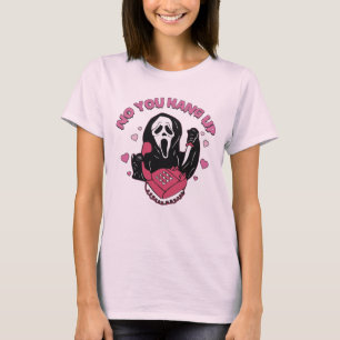 Nej, håll upp skirt, roligt, glansigt sett Valenti T Shirt