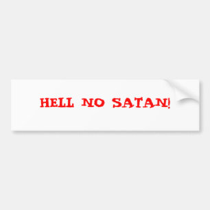 NEJ HELVETE SATAN! BILDEKAL
