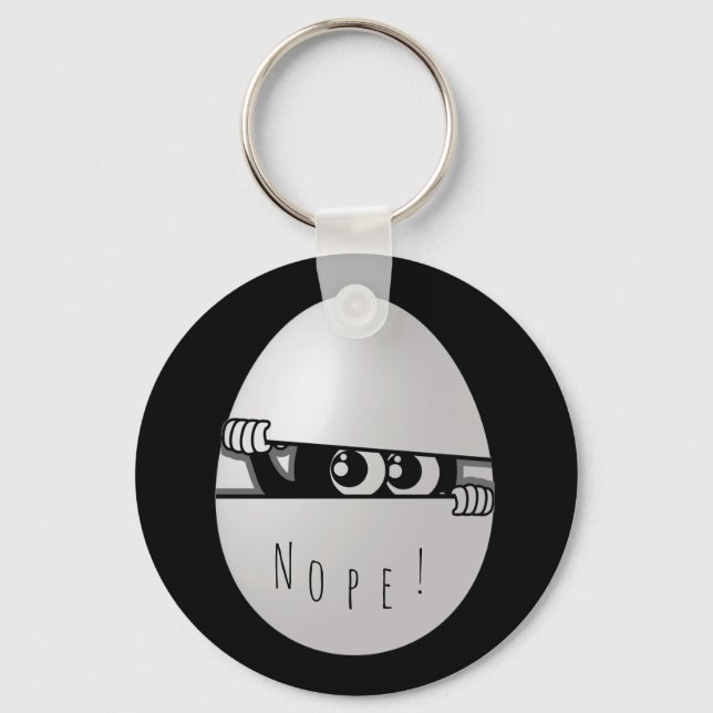 Nej! Inte idag-nutida introduktion Nyckelring (Framsida)