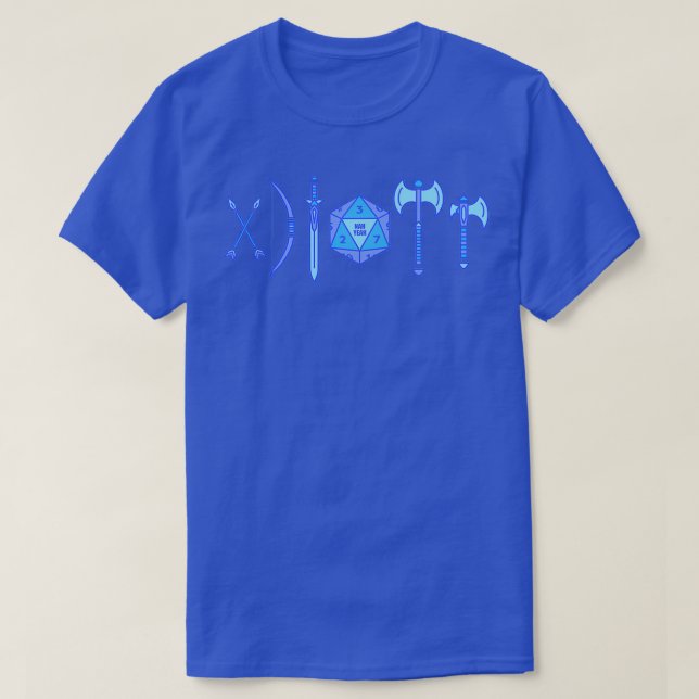 Nej Ja DnD T Shirt (Design framsida)