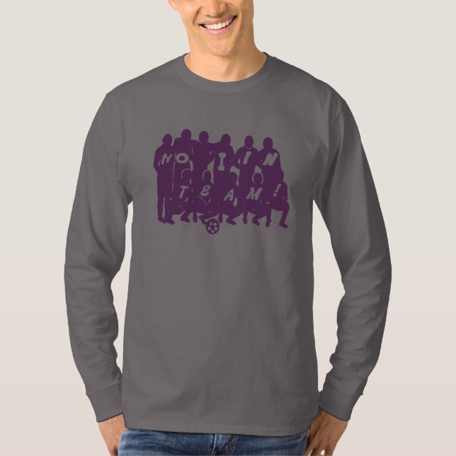 Nej, jag i Team Manar Soccer Long Sleeve Tee (Framsida)