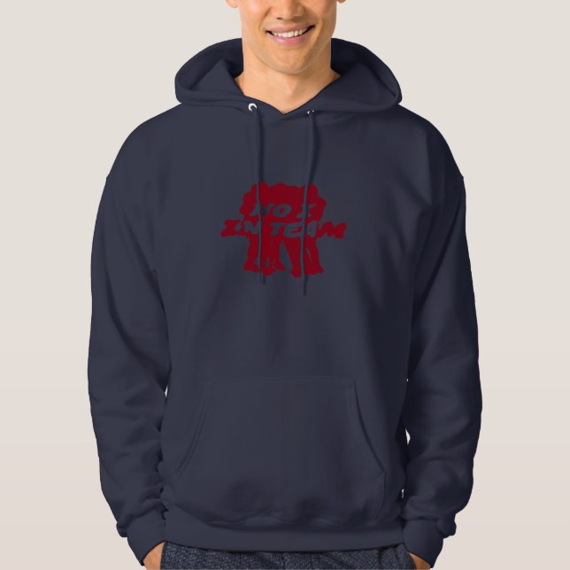 Nej, jag i Team Manar's Hoody Hoodie (Framsida)