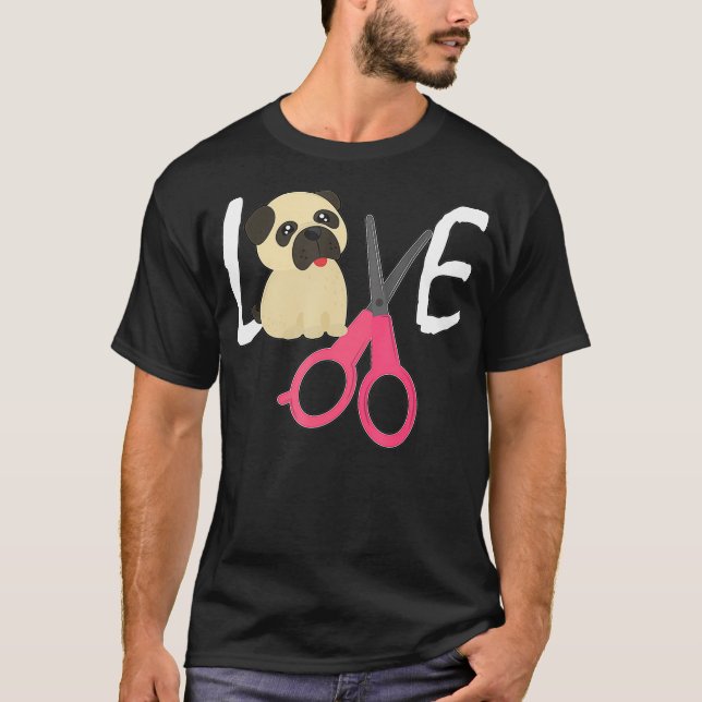 Nej, jag kan inte bara plocka ut Hund Groomer T Shirt (Framsida)