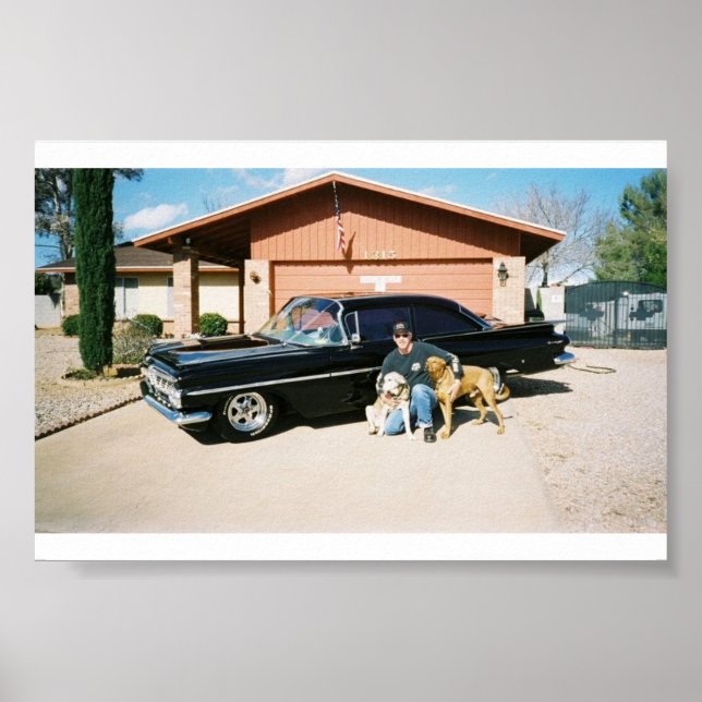 Nej, jag och mördaren poster (Framsidan)