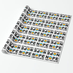 NEJ, JAG RÖSTADE INTE PÅ HONOM PRESENTPAPPER