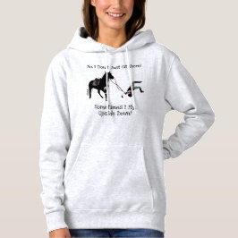 Nej, jag sitter inte bara där Equestrian Horse T Shirt