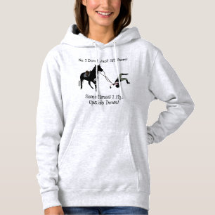 Nej, jag sitter inte bara där Equestrian Horse T Shirt
