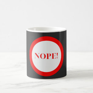 Nej! Kaffemugg