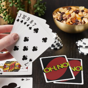 Nej! Klassiska uppspelningskort Casinokort