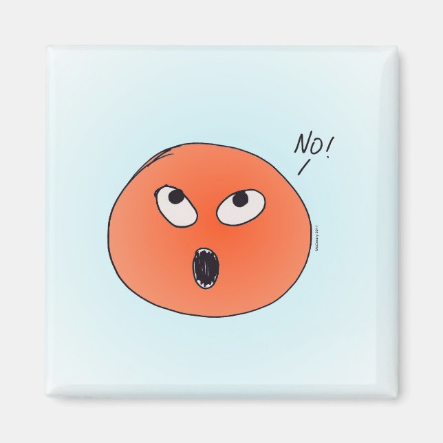 "Nej!" Magnet (Framsidan)