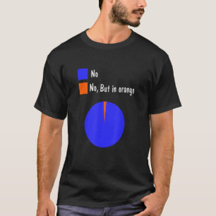Nej, men i den Orange-funna Paj-diagrammets statis T Shirt
