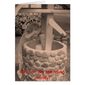 Nej! Mina pengar! OBS Kort