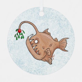 Nej! Mistletoe Anglerfish Julgransdekoration