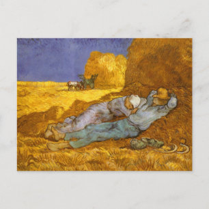 Nej, nej, vila från arbete Van Gogh Fine Art Vykort