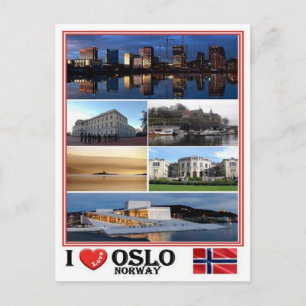 NEJ - Norge - Oslo - Vykort
