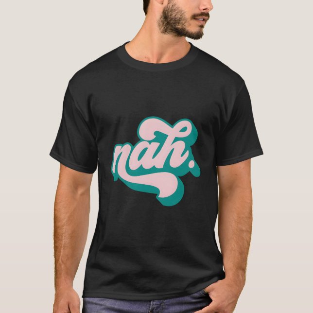 Nej Roligt Salty T Shirt (Framsida)