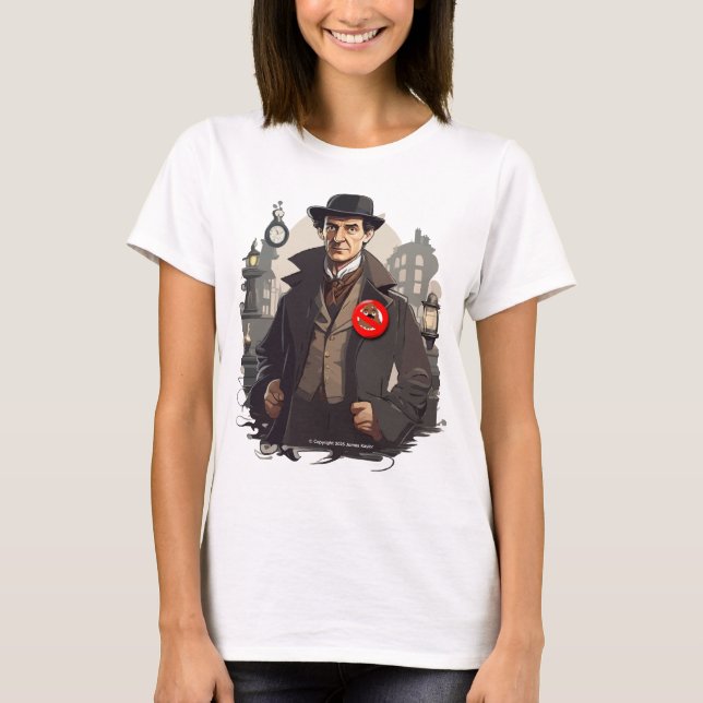 Nej S- Sherlock Women's Shirt T Shirt (Framsida)
