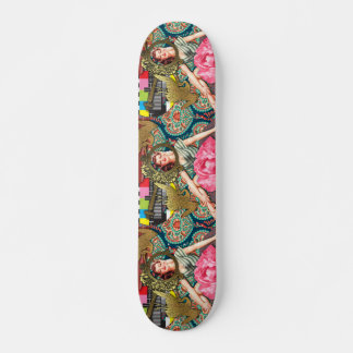 Nej-signal - Cheeky Dam Old School Skateboard Bräda 18 Cm