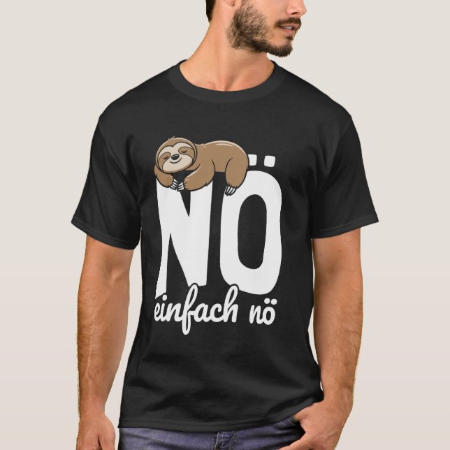 Nej Simple Nej Dovhjälte, Nej Simple T Shirt (Framsida)