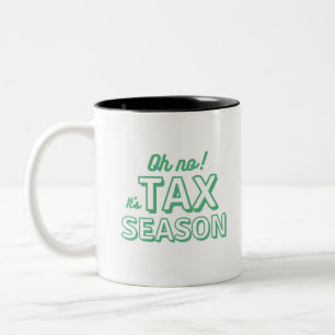 Nej! Skattesäsongen 2-tonkaffe Mugg