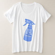 Nej tack. Sprayflaska Sassy humor
