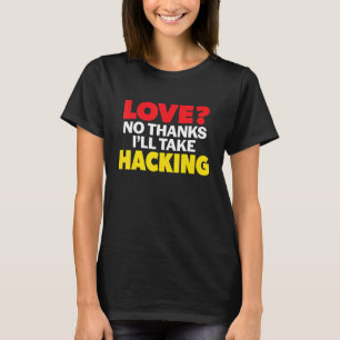Nej tack till kärlek, jag tar med mig ett enda ski t shirt