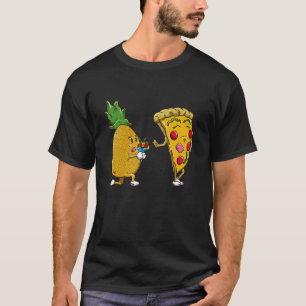 Nej till anas på Pizza Cute Pineapple Pizza Hate T Shirt
