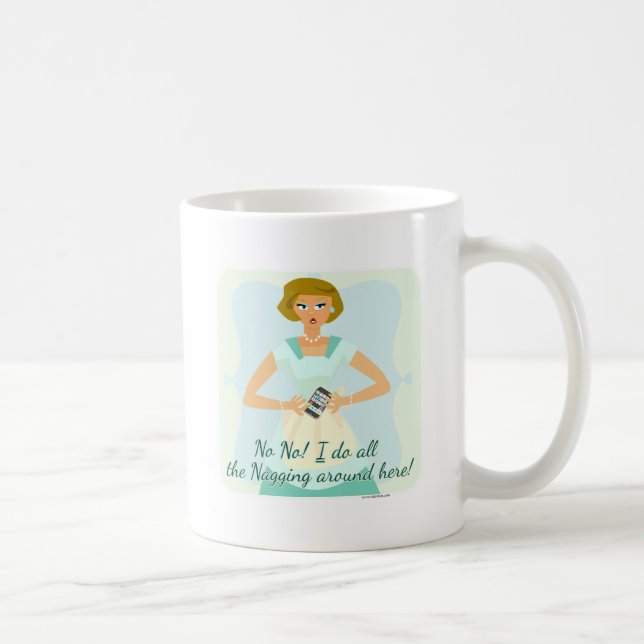 Nej till att lägga till smart Mobil Kaffemugg (Höger)