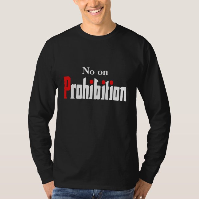 Nej till förbud tee (Framsida)