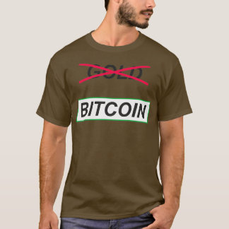 Nej till Guld Ja till Bitcoin T Shirt
