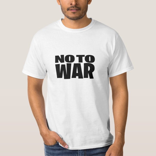Nej till Krig T-Shirt (Framsida)