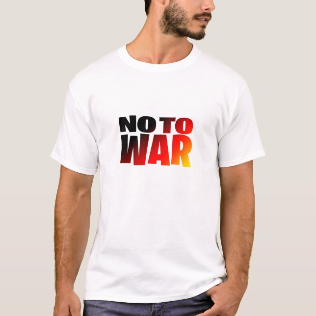 Nej till Krig T-Shirt (Framsida)
