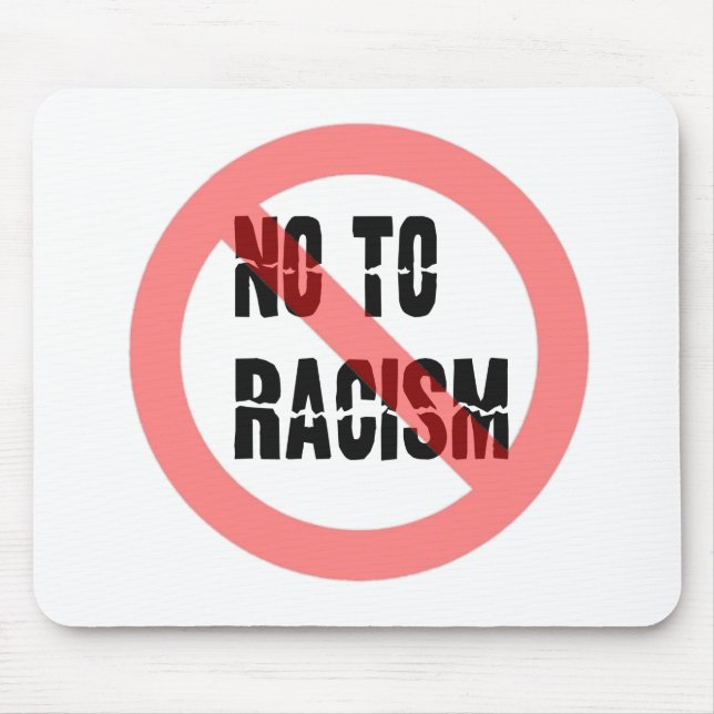 Nej till rasism | Anti Racism Slogan Musmatta (Framsidan)