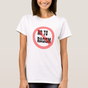 Nej till rasism   Anti Racism Slogan T Shirt