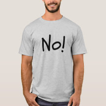 Nej! Unisex Humor Tee