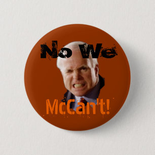 Nej Vi McCan-knappen inte Knapp