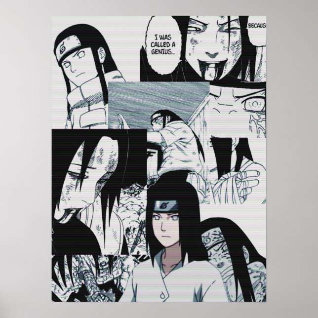 neji hyuga poster (Framsidan)